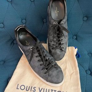 Louis Vuitton Damier Graphite Sneakers Size 11